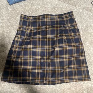 Checkered Skirt